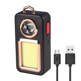 Solar Portable Camping Lantern, Tent Lantern, Rechargeable Hiking Lantern (Option: Rose gold)